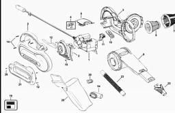 Black & Decker PAV1205 CAR VAC spare parts