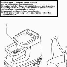 Black & Decker GS2400 GARDEN SHREDDER spare parts