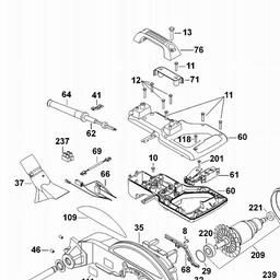 DeWalt DW713 spare parts