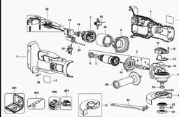 DeWalt DC413KL spare parts
