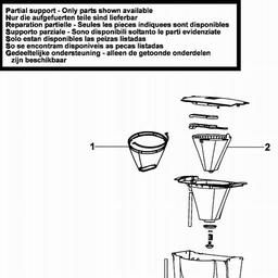 Black & Decker DCM80 COFFEEMAKER spare parts