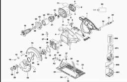 DeWalt DC301K spare parts