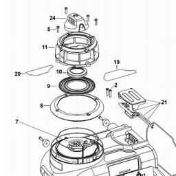 DeWalt DW079 spare parts