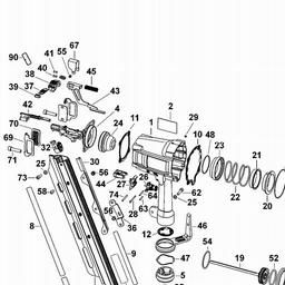 DeWalt D51825 spare parts