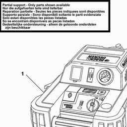 Black & Decker BDJS450I JUMP STARTER spare parts