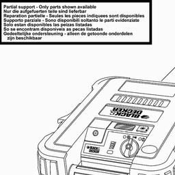 Black & Decker BDJS350 JUMP STARTER spare parts