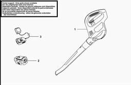 Black & Decker GW180 POWERBRUSH spare parts