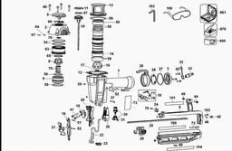 DeWalt D51257K spare parts
