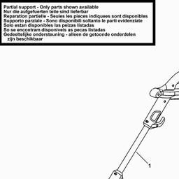 Black & Decker GL280 STRING TRIMMER spare parts