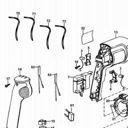 DeWalt DW217 spare parts