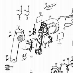 DeWalt DW274KN spare parts
