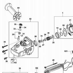 DeWalt D28421 spare parts