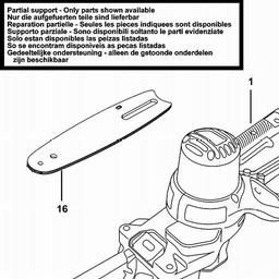 Black & Decker GK1000 POWERED LOPPER spare parts