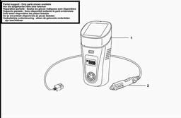 Black & Decker BDPC100C POWER INVERTER spare parts