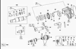 DeWalt D25013K spare parts