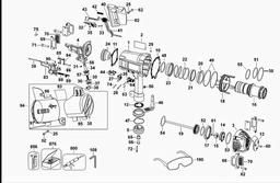 DeWalt D51855 spare parts