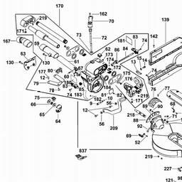 DeWalt DW718XPS spare parts