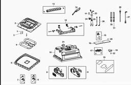 DeWalt DC019 spare parts