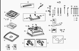 DeWalt DC020 spare parts