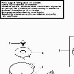 Black & Decker RC1005 RICE COOKER spare parts