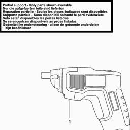 Black & Decker V4800 DUSTBUSTER spare parts