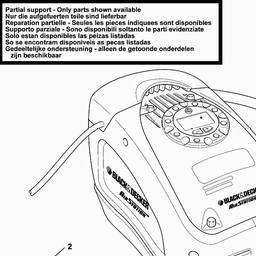 Black & Decker ASI300 INFLATOR spare parts