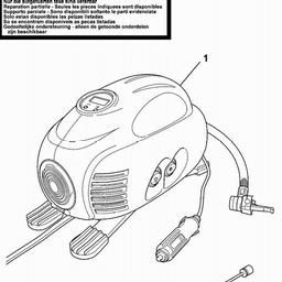 Black & Decker ASI200 INFLATOR spare parts