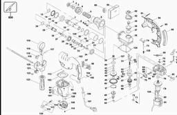 Black & Decker KD1001K ROTARY HAMMER spare parts
