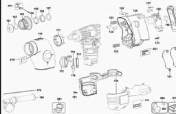 DeWalt DC212K spare parts