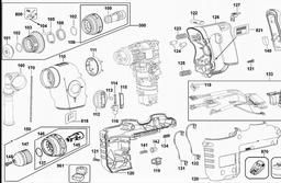 DeWalt DC234K spare parts