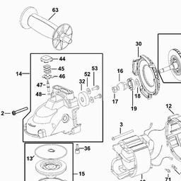 DeWalt D28490 spare parts