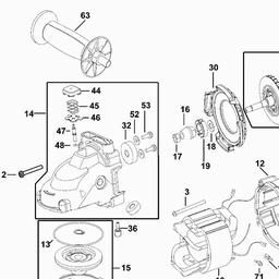 DeWalt D28492 spare parts
