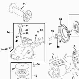 DeWalt D28493 spare parts