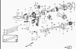 DeWalt D21520 spare parts