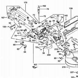 DeWalt DW718XPS spare parts