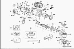 DeWalt D28136 spare parts