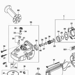 DeWalt D28400 spare parts