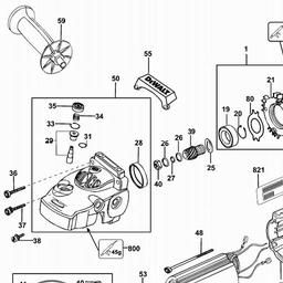 DeWalt D28432C spare parts