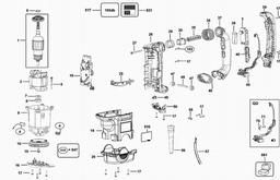 DeWalt D25763K spare parts