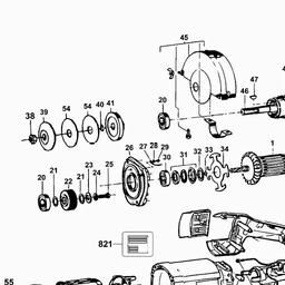 DeWalt DW882 spare parts