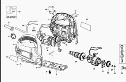 Black & Decker KS500 JIGSAW spare parts
