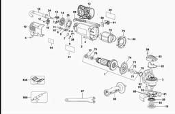 DeWalt D28135 spare parts