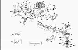 DeWalt D28117 spare parts