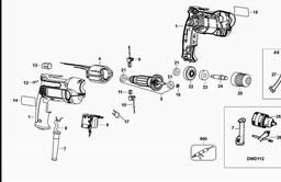 DeWalt DWD112 spare parts