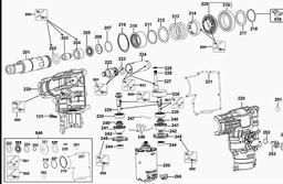 DeWalt DC223K spare parts