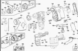 DeWalt DC224K spare parts