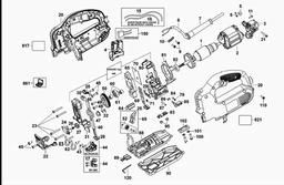 DeWalt DW341K spare parts