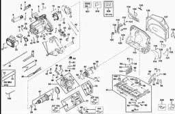 DeWalt DWS520 spare parts