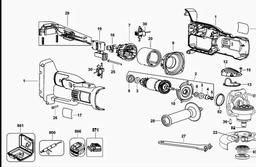DeWalt DC415 spare parts