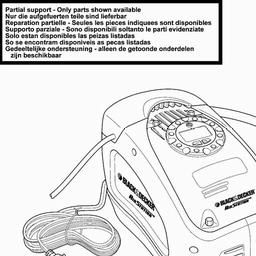 Black & Decker ASI300 INFLATOR spare parts